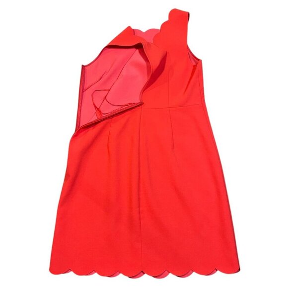J.Crew V-Back Scalloped Shift Dress Size 12 - Picture 5 of 8